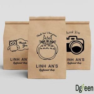 Túi Giấy Kraft đựng Cafe