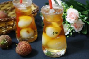 công thức pha trà vải