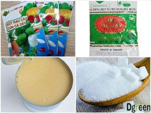 Cách làm trà sữa thái xanh