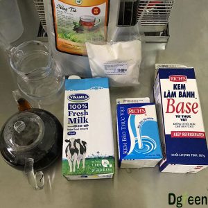 Nguyên liệu Làm Milk Foam