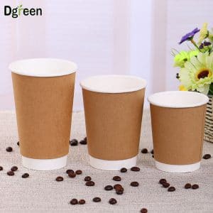 ly giấy 2 lớp kraft nóng